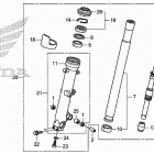 ST1300PA Передняя вилка