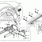 VT750CS Rear fender (vt750c  /  cs)