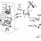 CB500XA Передний тормозной цилиндр (ABS)