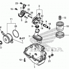 CBR650FA Поддон картера и масляный насос