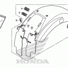 VT1300CX Заднее крыло