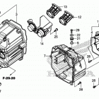 CB500X Воздухозаборник