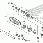 CBR1000S Вилка переключения передач