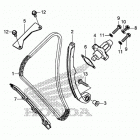 CB500X Цепь ГРМ и натяжитель