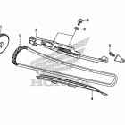 NC700X Цепь ГРМ и натяжитель