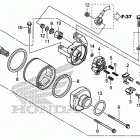 CRF250L Стартер