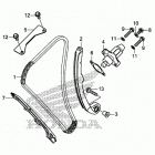 CB500FA Цепь ГРМ и натяжитель