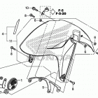 CTX700ND Переднее крыло