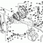 VT750CS Радиатор