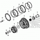 CBR650FA Сцепление