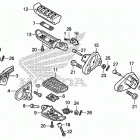 GL1800C Подножки