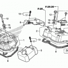 VT750CS Крышка головки цилиндров