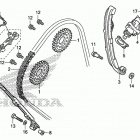 CB1000R Цепь ГРМ и натяжитель