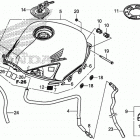 CBR500R Топливный бак и насос