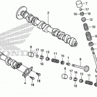CBR600RR Распределительный вал и клапана