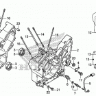 VT750CS Картер