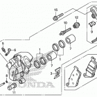 CTX700 Front brake caliper (1)
