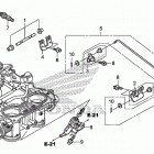 ST1300PA Корпус дроссельной заслонки (зап.части).