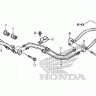 ST1300PA Задние тормозные трубки