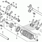 CTX700ND Gearshift drum (2)