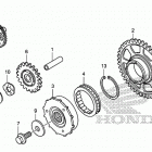 CBR600RR Муфта стартера
