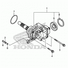 VT1300CTA Side gear case