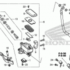 GL1800C Передний тормозной цилиндр