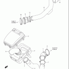 LT A400 EIGER 4X2 AUTOMATIC Belt cooling duct