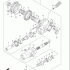 LT A400 EIGER 4X2 AUTOMATIC Final bevel gear (rear)(model k4 / k5 / k6 / k7)
