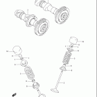 LT A700X KINGQUAD 4x4 Распредвал и клапана