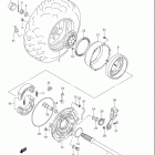 LT A400 EIGER 4X2 AUTOMATIC Заднее колесо правое