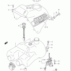 LT A400 EIGER 4X2 AUTOMATIC Топливный бак (модель K3)