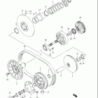LT A700X KINGQUAD 4x4 Трансмиссия 1