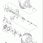 LT Z50 QuadSport Z50 Заднее колесо