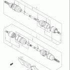 LT A450X  450AXi Передний привод