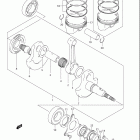 LT A400 EIGER 4X2 AUTOMATIC Коленвал