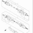 LT A700X KINGQUAD 4x4 Передний привод