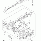 LT A700X KINGQUAD 4x4 Редуктор передний