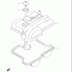 LT R450 QUADRACER Крышка головки цилиндров