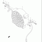 LT A400 EIGER 4X2 AUTOMATIC Вентилятор охлаждения