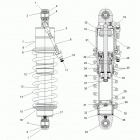 N14CCC/CCV/TCA CHIEF CLASSIC/CHIEF VINTAGE/CHIEFTAIN ALL OPTIONS Suspension, shock absorber, chieftain - n14tca all optio...