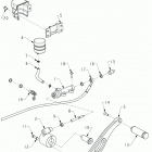 N131C/D/V CHIEF CLASSIC/DARK HORSE/VINTAGE ALL OPTIONS Brakes, rear brake control - n131c  /  d  /  v all optio...