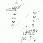 N131C/D/V CHIEF CLASSIC/DARK HORSE/VINTAGE ALL OPTIONS Suspension, front fork mounting brackets - n131c  /  d  ...