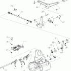N131C/D/V CHIEF CLASSIC/DARK HORSE/VINTAGE ALL OPTIONS Drive train, gear shifter assembly - n131c  /  d  /  v a...