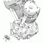 N131C/D/V CHIEF CLASSIC/DARK HORSE/VINTAGE ALL OPTIONS Engine, engine assembly - n131c  /  d  /  v all options ...