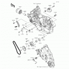 Teryx (KRF800-BEF) Масляный насос  /  масляный фильтр