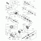 Teryx (KRF800-BEF) Карданный вал