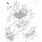 Teryx (KRF800-BEF) Багажник-кузов