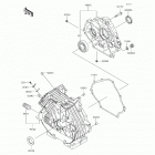 Mule 610 4x4 XC SE (KAF400-FEF) Картер