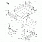 Mule 610 4x4 XC SE (KAF400-FEF) Багажник-кузов